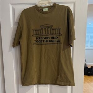 Olive Graphic T-Shirt by Aries